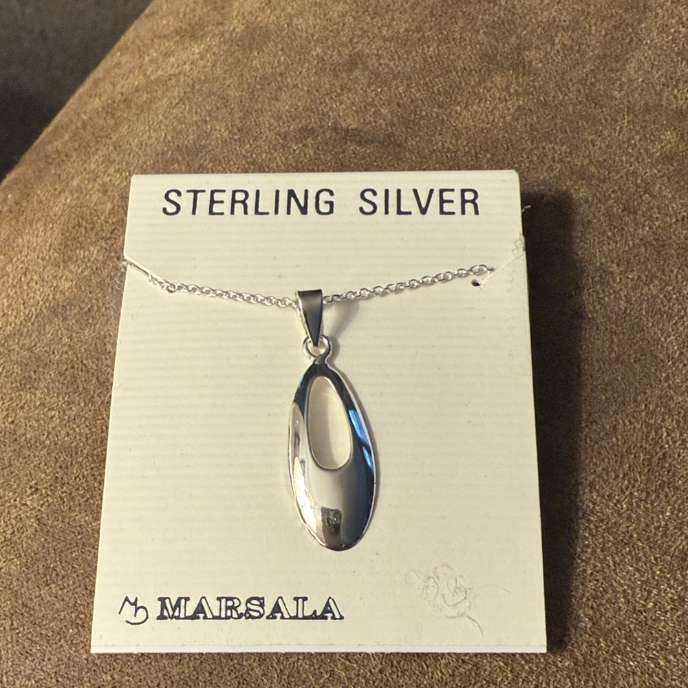 **3/$15** 925 Sterling Silver Pendant Necklace